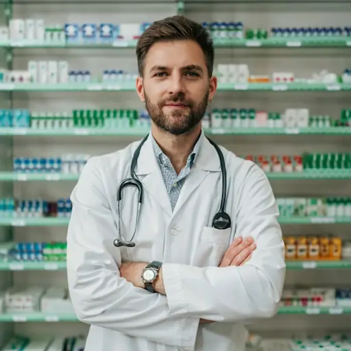 Enfermedades raras: desafíos y perspectivas para el diagnóstico y tratamiento 3 Médico en una farmacia